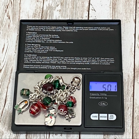 Germany Christmas Themed Loaded Charm Bracelet - Picture 4 of 9